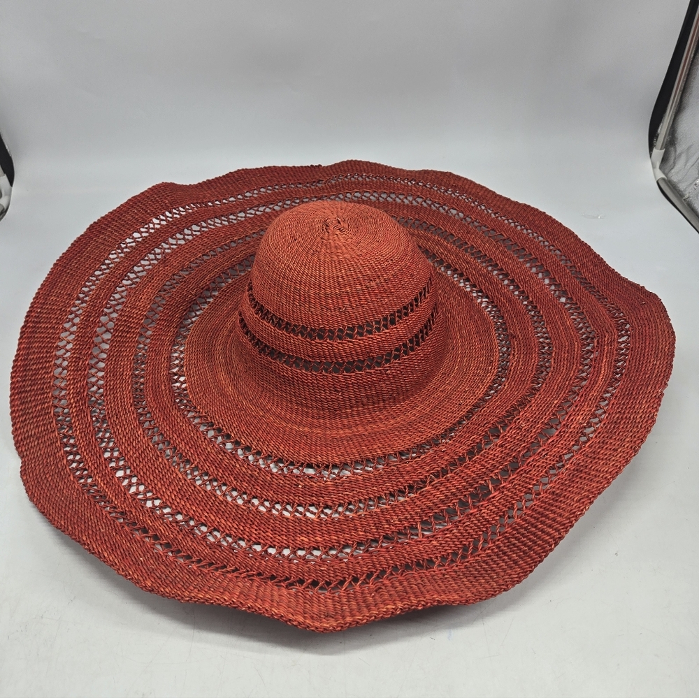 Large Woven Beach Sun Hat